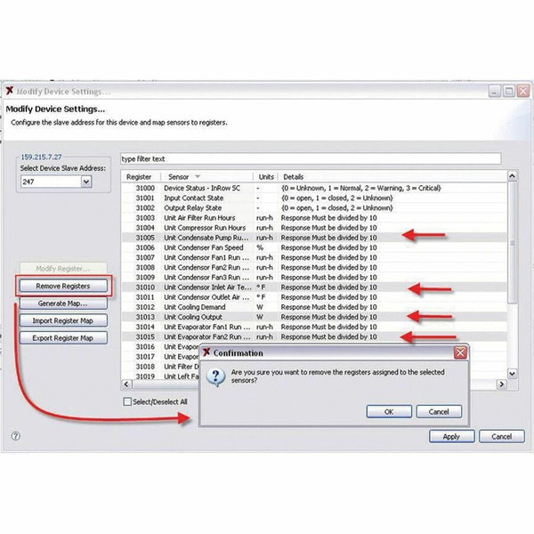 APC by Schneider Electric StruxureWare Data Center Expert Modbus TCP Output Module - License