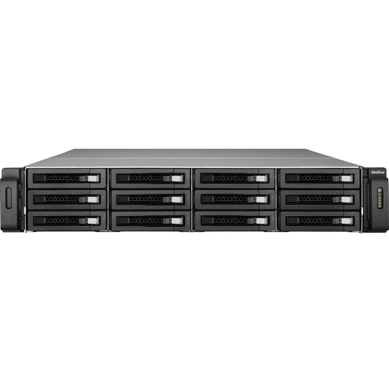 QNAP 12-BAY 2U NVR, 56-CH, SURVEILLANCE, REDUNDANT POWER,INTEL CORE I5-3550S 3.7