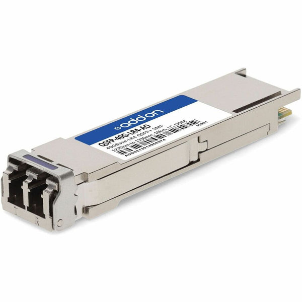 ADDON CISCO QSFP-40G-LR4 COMPATIBLE TAA COMPLIANT 40GBASE-LR4 QSFP+ TRANSCEIVER