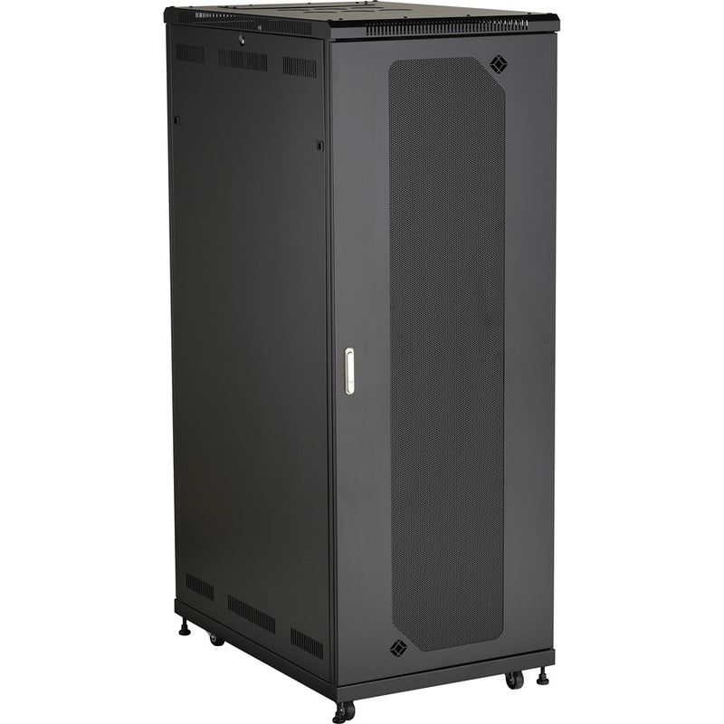 SERVER CABINET - 42U, SPLIT REAR 36"W X 42"D, MESH FRONT, GSA, TAA