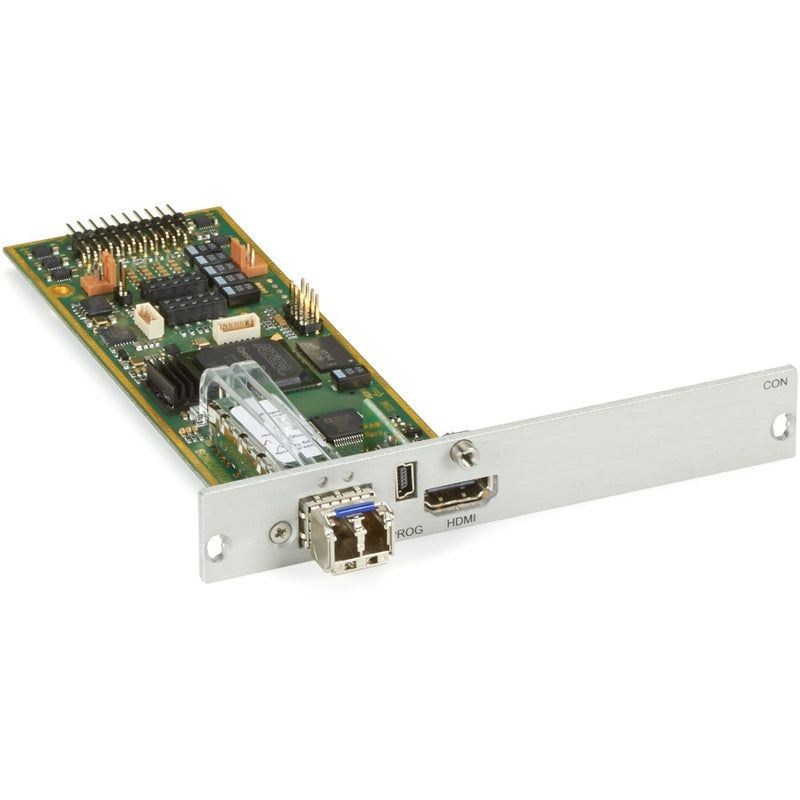 MODULAR KVM EXTENDER RECEIVER EXPANSION CARD - HDMI, SINGLE-MODE FIBER, GSA, TAA