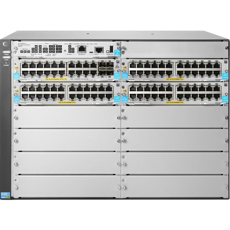 HPE Aruba Networking 5412R 92GT PoE+ and 4 port SFP+ (No PSU) v3 zl2 Switch HEWLETT PACKARD ENTERPRISE