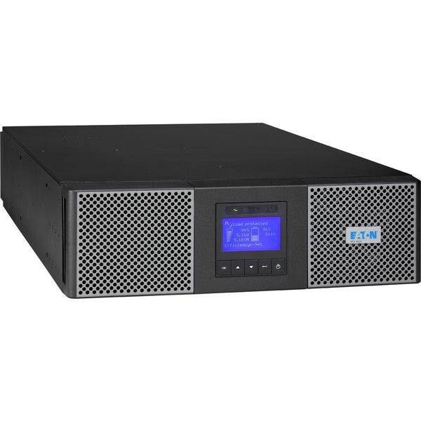 Eaton 9PX 6000VA 5400W 208V Online Double-Conversion UPS - L6-30P, 2 L6-20R, 2 L6-30R, Hardwired Output, Cybersecure Network Card, Extended Run, 3U Rack/Tower, TAA - Battery Backup Eaton Corporation