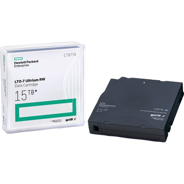 HPE LTO-7 ULTRIUM 15TB RW DATA CARTRIDGE - HPE LTO ULTRIUM CARTRIDGES PROVIDE RE HEWLETT PACKARD ENTERPRISE