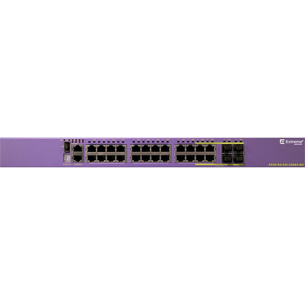 Extreme Networks X440-G2-24t-10GE4-DC Ethernet Switch