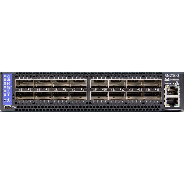 Mellanox Half-Width 16-Port Non-Blocking 100GbE Open Ethernet Switch System