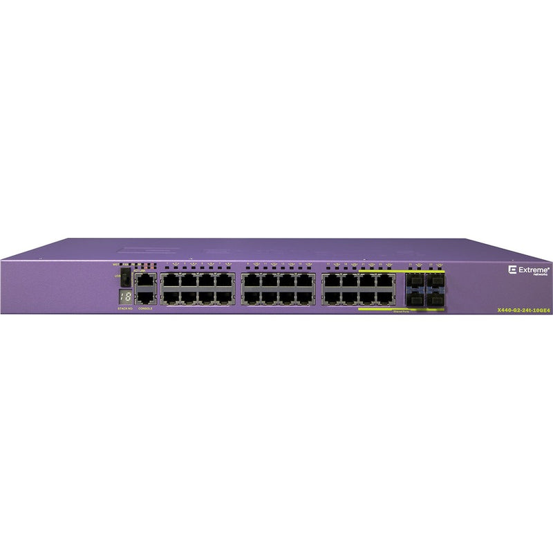 Extreme Networks ExtremeSwitching X440-G2-24t-10GE4 Ethernet Switch