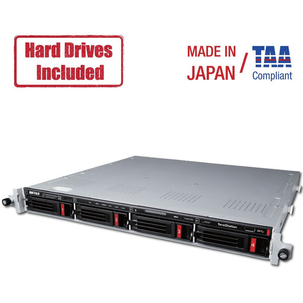 Buffalo TeraStation 5410RN Rackmount 16TB NAS Hard Drives Included Buffalo Americas, Inc