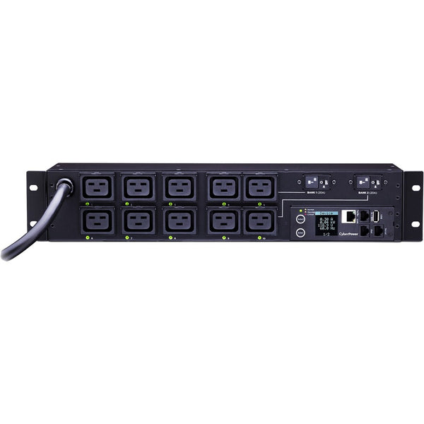 30A 208V METERED-BY-OUTLET SWITCHED PDU 10 C19 OUTLETS 12FT CORD 3 YEAR WARRANTY