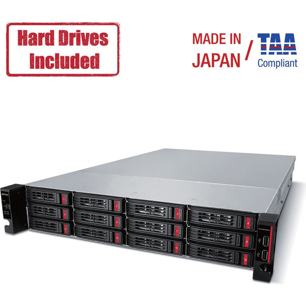 Buffalo TeraStation 51210RH Rackmount 16TB NAS Hard Drives Included Buffalo Americas, Inc