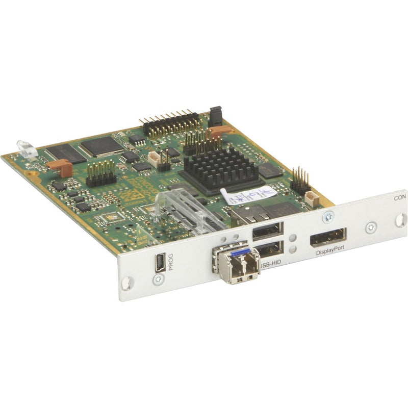 MODULAR KVM EXTENDER RECEIVER INTERFACE CARD - 4K30 DISPLAYPORT 1.1, USB-HID, 2X