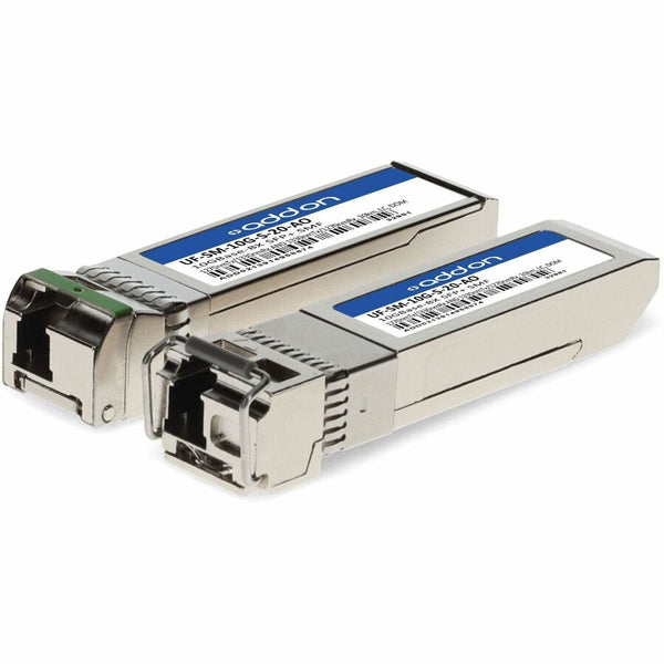 THIS 10 -PAIRS OF UBIQUITI UF-SM-10G-S-20 COMPATIBLE SFP+ TRANSCEIVERS PROVIDES