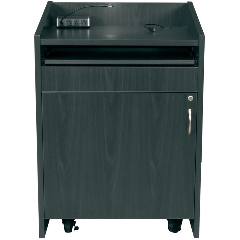 PRE-CONFIGURED L2 SERIES LECTERN, 28IN W, 25IN D, WITH CONNECTIVITY