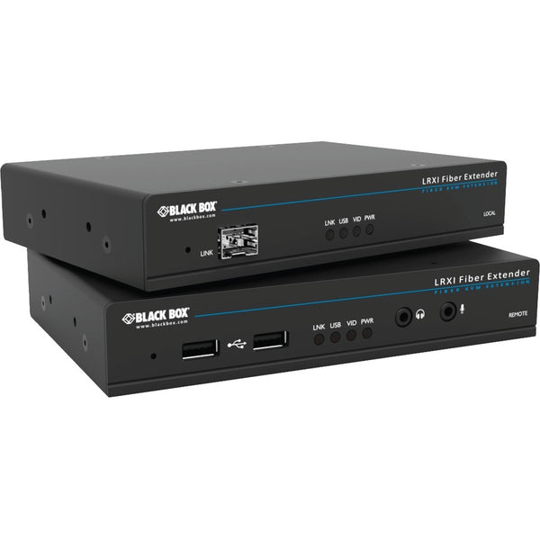 KVM EXTENDER - DVI-D , USB 2.0, SINGLE ACCESS, SINGLE-MODE FIBER, GSA, TAA