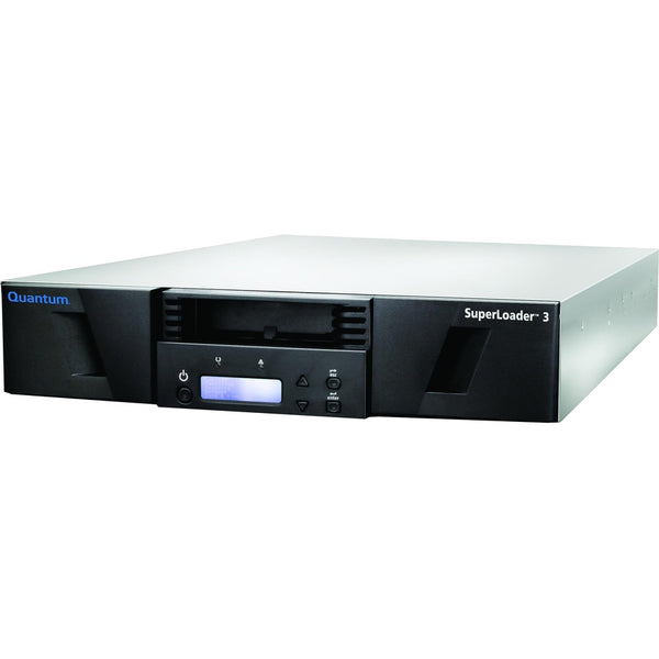 QUANTUM SUPERLOADER 3, ONE LTO-7HH TAPE DRIVE, MODEL C, EIGHT SLOTS, 6GB/S SAS,