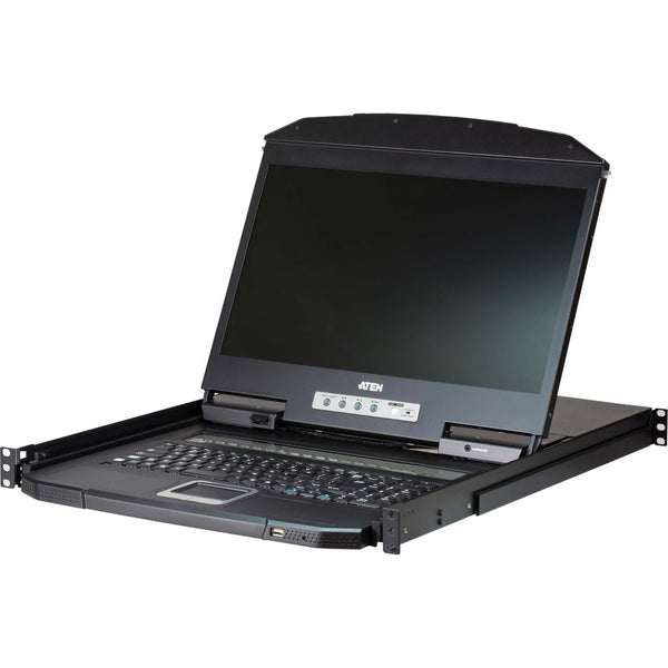 19IN WIDE SCREEN 8-PORT LCD KVM SWITCHES; 1366 X 768 @ 60 HZ; 5 MS; 0.3 MM X 0.3