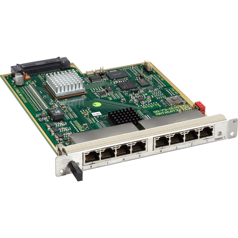 HD VIDEO AND PERIPHERAL MATRIX SWITCH CATX I/O MODULE - 8-PORT, TAA