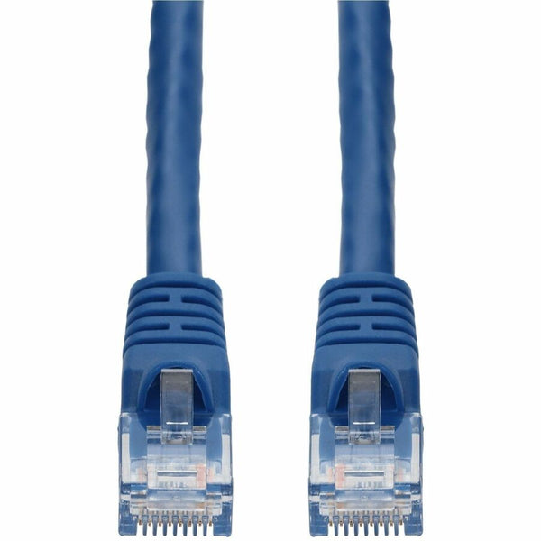 25-PIECES OF 200FT BLUE CAT 6A PVC ETHERNET CABLES SNAGLESS BUBBLE BOOT RJ-45 M/