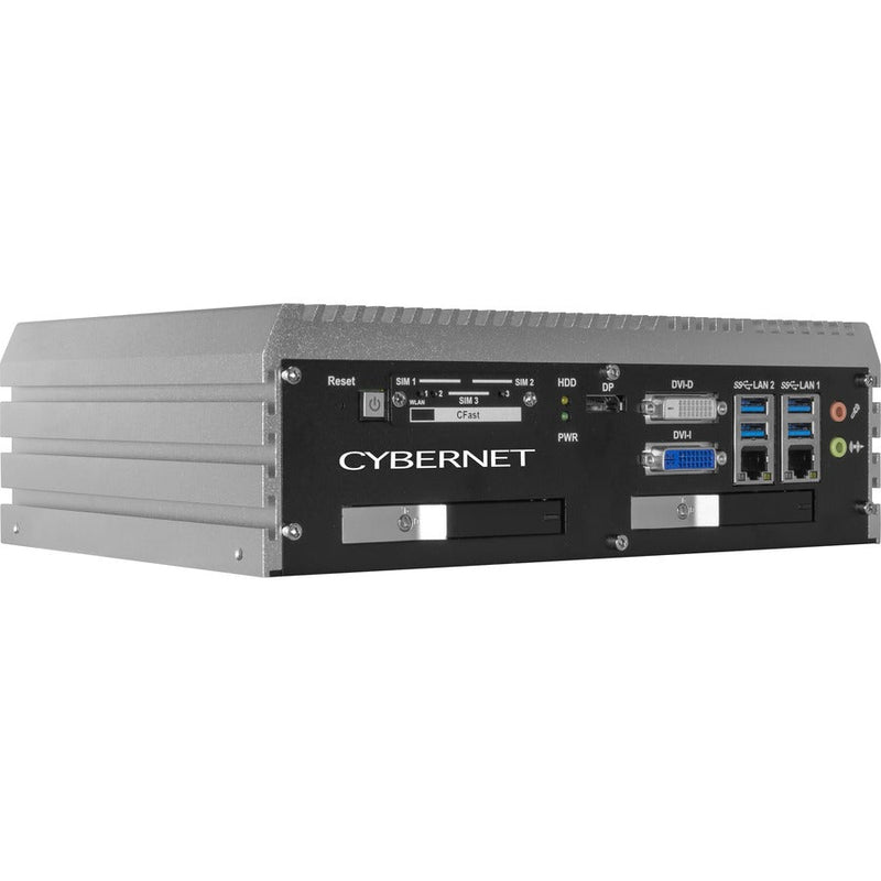 Cybernet R IPC-R1S Desktop Computer - Intel Core i5 6th Gen i5-6500TE - 8 GB - 128 GB SSD - Mini PC - Silver Cybernet Manufacturing, Inc