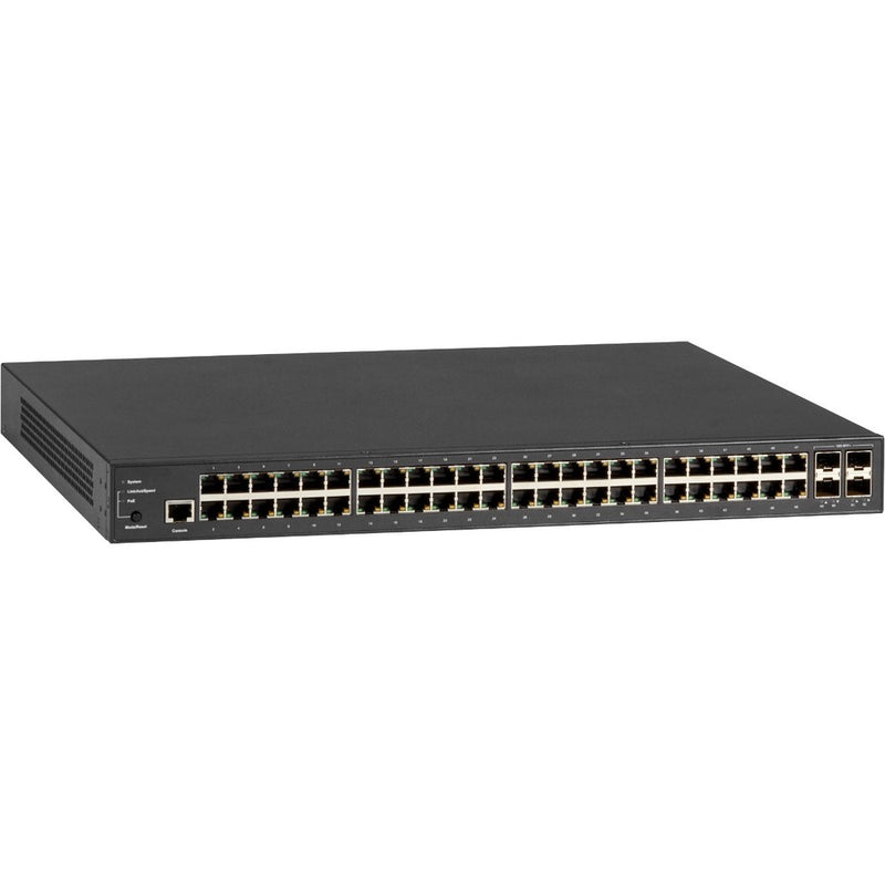 GIGABIT ETHERNET(1000-MBPS)MANAGED POE+ SWITCH-(48)10/100/1000-MBPS COPPER RJ45