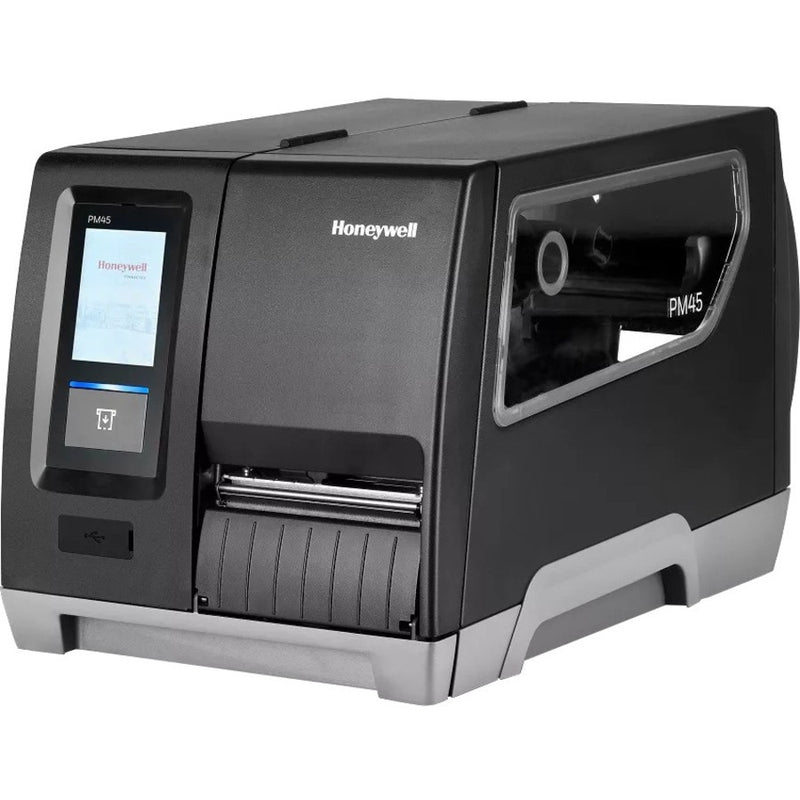 HONEYWELL PM45A INDUSTRIAL THERMAL TRANSFER PRINTER - MONOCHROME - LABEL PRINT -