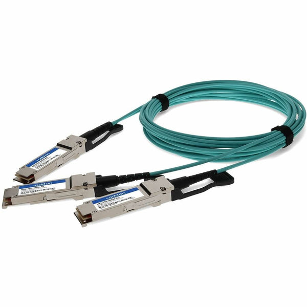 ADDON MELLANOX MFS1S50-H003E COMPATIBLE TAA COMPLIANT 200GBASE-AOC QSFP56 TO 2XQ