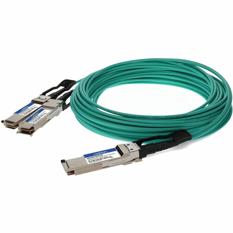 ADDON MELLANOX MFS1S50-H020E COMPATIBLE TAA COMPLIANT 200GBASE-AOC QSFP56 TO 2XQ