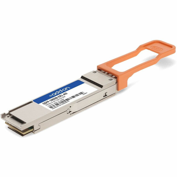 ADDON MSA AND TAA COMPLIANT 100GBASE-ER1 QSFP28 SINGLE LAMBDA TRANSCEIVER (SMF,