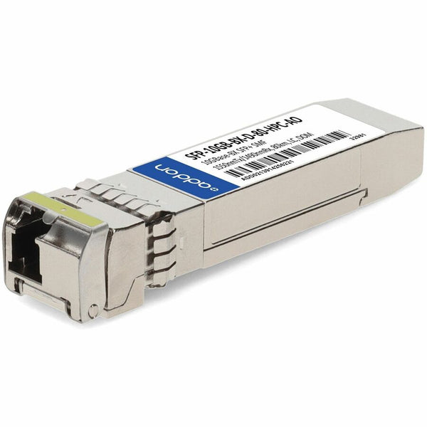 ADDON HP COMPATIBLE TAA COMPLIANT 10GBASE-BX SFP+ TRANSCEIVER (SMF, 1550NMTX/149