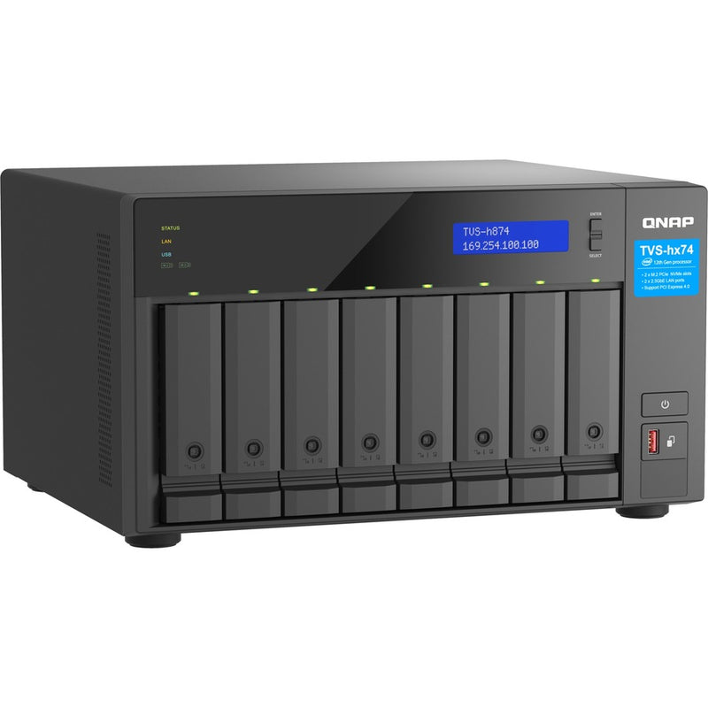 QNAP ULTRA-HIGH SPEED 8 BAY NAS. INTEL CORE I5-1