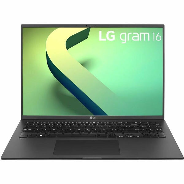 LG gram 16Z90Q-N.APB7U1 16" Notebook - WQXGA - Intel Core i7 12th Gen i7-1260P - Intel Evo Platform - 16 GB - 1 TB SSD - Obsidian Black