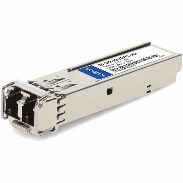 ADDON HIRSCHMANN COMPATIBLE TAA COMPLIANT 10GBASE-ZR SFP+ TRANSCEIVER (SMF, 1550