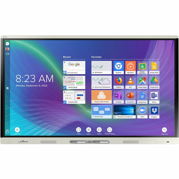 SMART Board MX065-V4 interactive display with iQ