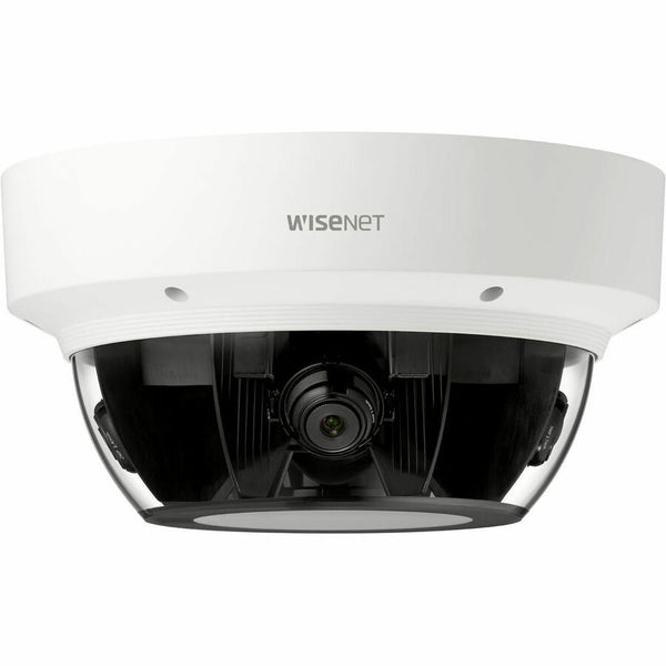 Wisenet PNM-9002VQ 20 Megapixel Full HD Network Camera - Color - White - TAA Compliant