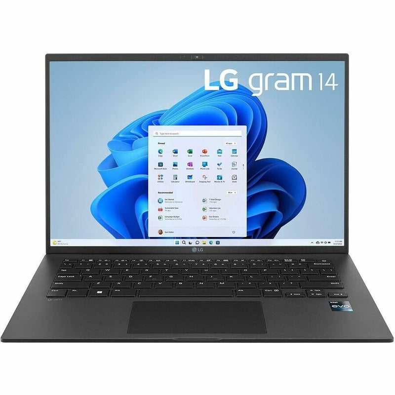 14 INCH LG GRAM LIGHTWEIGHT NOTEBOOK, HW TPM, WINDOWS 11 RRO, CORE I7 WITH VPRO,