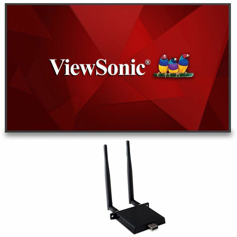 VIEW SONIC 65INCH 4K UHD CDE6530 BUNDLE INCLUDES THE FOLLOWING ITEMS: - CDE6530