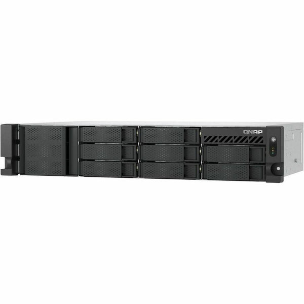 QNAP 2U 8-BAY SHORT DEPTH RACKMOUNT NAS/ISCSI IP-SAN. INTEL ATOM C5125 8C 2.8GHZ