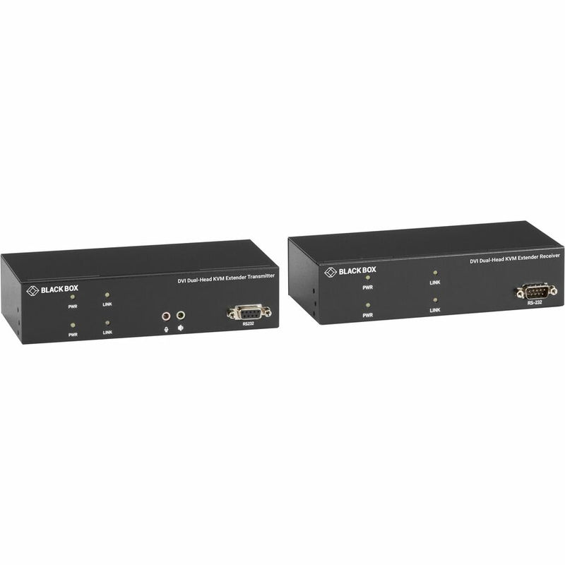 KVX 200 SERIES DVI FIBRE KVM EXTENDER, DH, TX+RX, LFP442