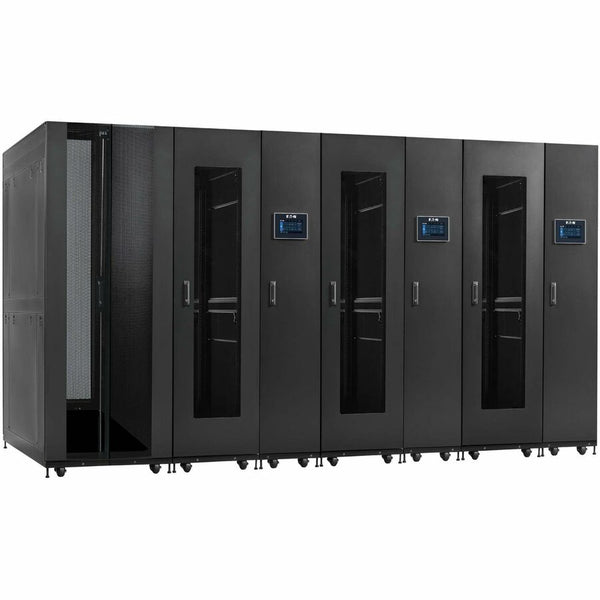 Eaton SmartRack Pre-Configured, Self-Cooling Modular Data Center - 3x 44U Racks, 3x 12 kW AC Units, Service Enclosure Eaton Corporation