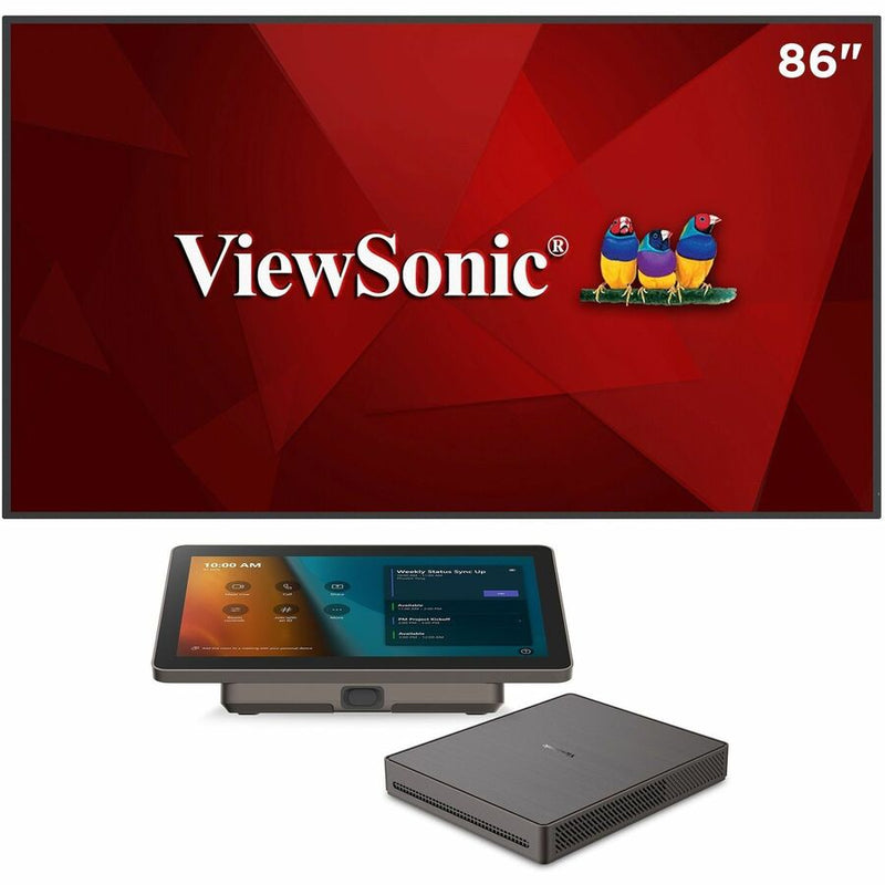 VIEWSONIC TEAMJOIN TRS10-UB WITH DISPLAY BUNDLE FOR MICROSOFT TEAMS ROOMS INCLUD