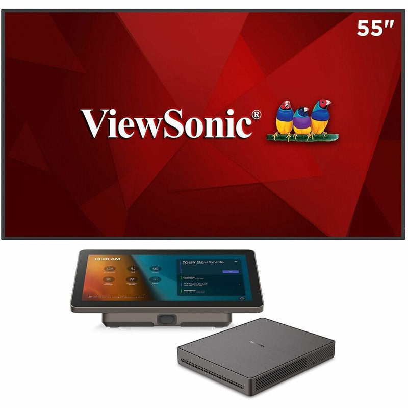 VIEWSONIC TEAMJOIN TRS10-UB WITH DISPLAY BUNDLE FOR MICROSOFT TEAMS ROOMS INCLUD