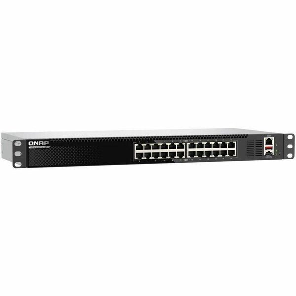 QNAP RACKMOUNT SWITCH QSW-M3224-24T-US, LAYER 3 LITE 24 PORT MANAGED SWITCH, 24