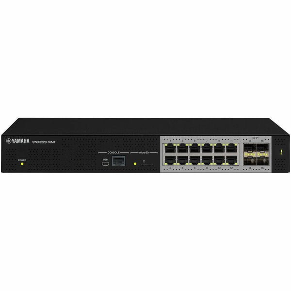 L3 MULTIGIGABIT NETWORK SWITCH, 16 PORT WITH 4 SFP+ PORTS