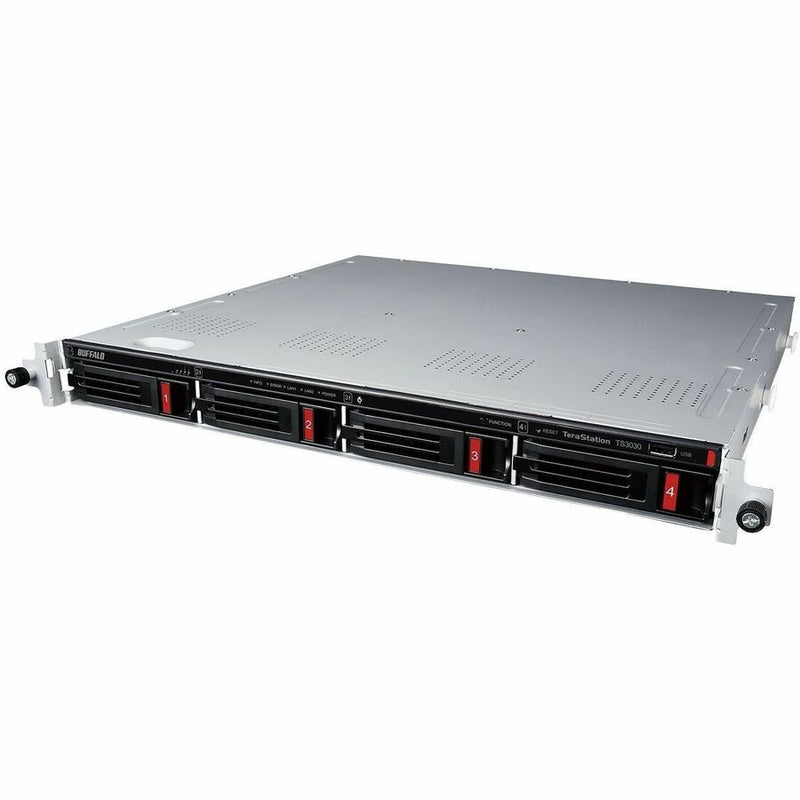 BUFFALO TeraStation 3430RN Partially-populated 2-Bay Rackmount NAS 16TB (2x8TB) HDD Included 2.5GBE iSCSI TAA Compliant Buffalo Americas, Inc