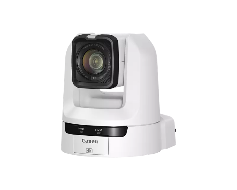 Canon CR-N100  Indoor PTZ, 4K UHD, 1/2.3" Sensor, 20x Zoom, HDMI, IP, USB, POE+ - (White)