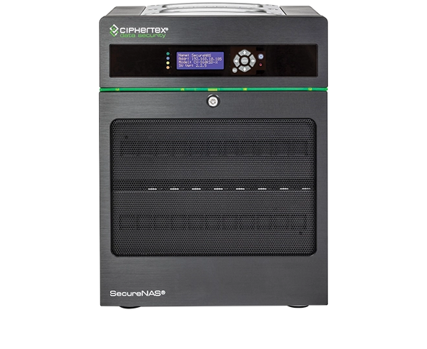 Ciphertex, Llc 240Tb Securenas Cx-160Kssd-X. Portable, Ruggedized 16 Bay Nas With 16 Hot Swappa