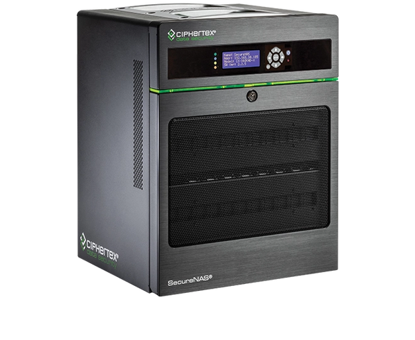 Ciphertex, Llc 128Tb Securenas Cx-160Khd-X. Portable, Ruggedized 16 Bay Nas With 16 Hot Swappab