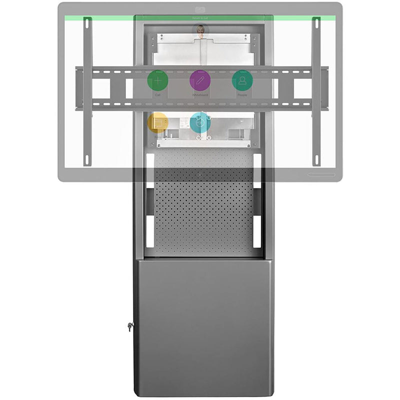 DynamiQ Wall Stand with DynamiQ 400 and Spark Board mount