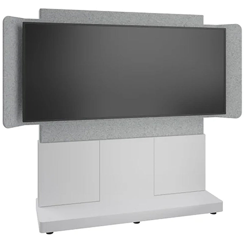 Middle Atlantic Forum Free-Standing 66" Display Stand for 81" Ultra-Wide Display FM-DS-6675FS-KD8W Middle Atlantic