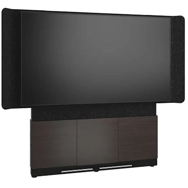 Middle Atlantic Forum Floor-to-Wall Mounted Display Stand for 70-75" Displays - FM-DS-6675FW-DA3B Middle Atlantic